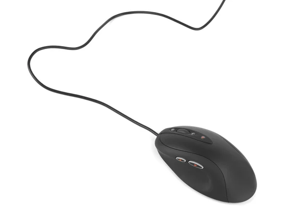计算机鼠标和电缆 — 图库照片