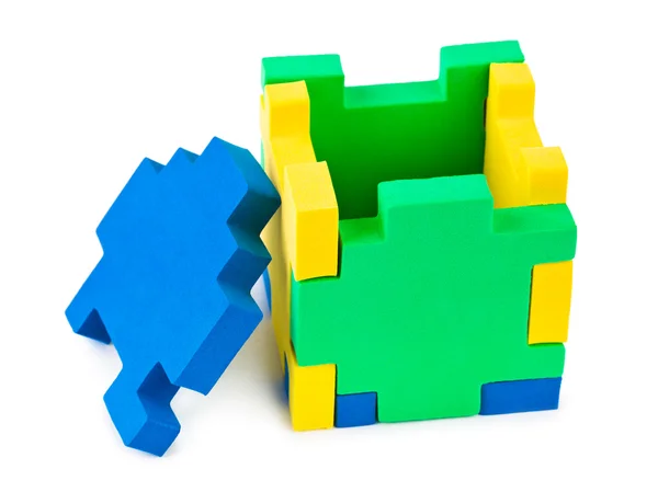 큐브 퍼즐 — 스톡 사진