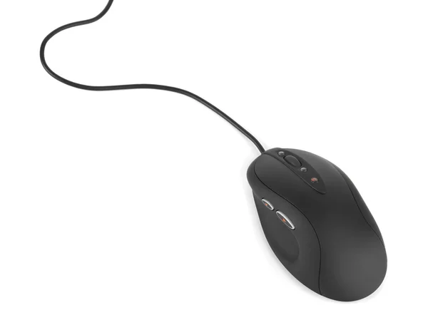 Computer mouse and cable — Stock Photo, Image