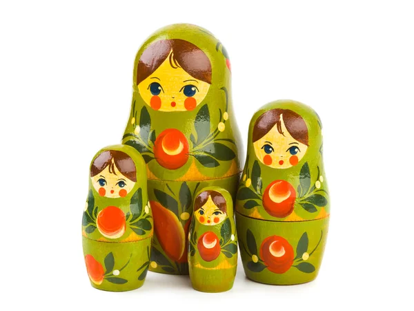 Russische speelgoed matrioska — Stockfoto
