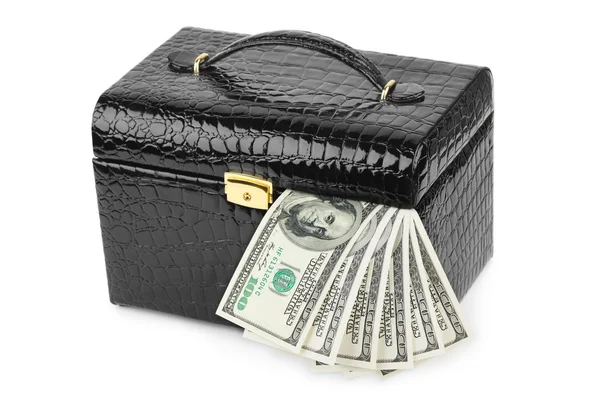 Money in case — Stock Photo, Image