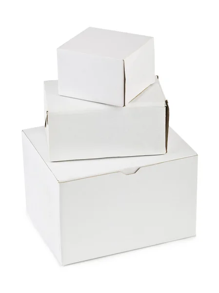 Пачка коробок — стоковое фото
