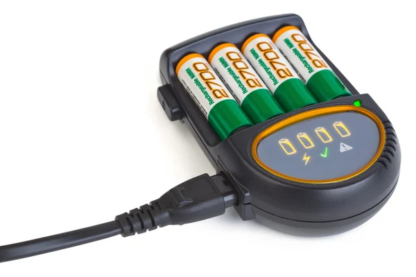 Batterij oplader — Stockfoto