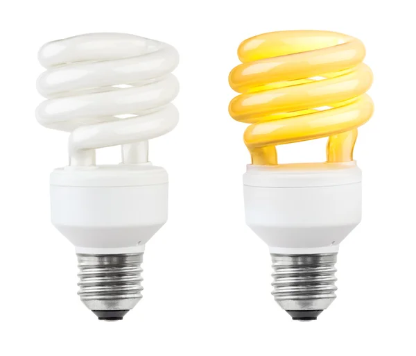 Verlichting van lage-energie lamp — Stockfoto
