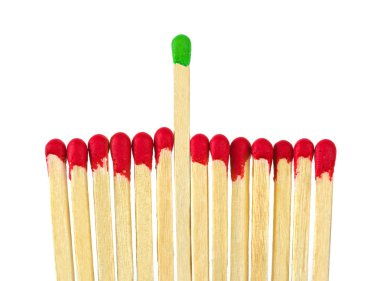 Matches - leadership concept clipart