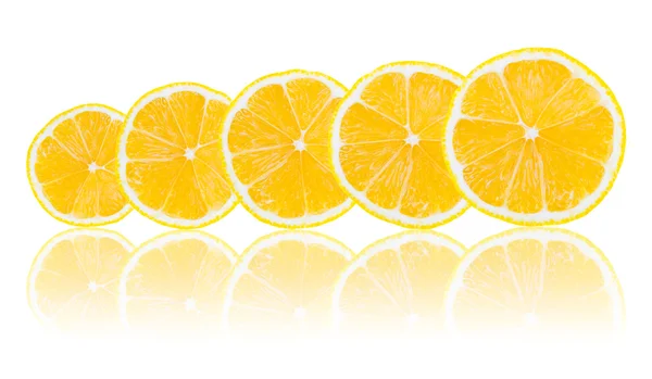 Fette di limone — Foto Stock