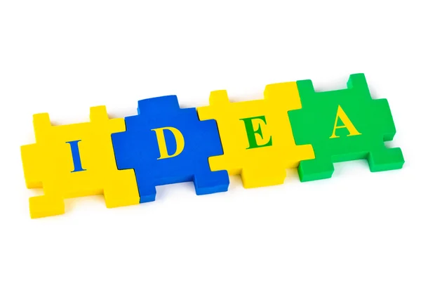 Puzzle Idea — Stock Photo, Image