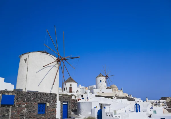 Windmill at Santorini island — Stock Photo, Image