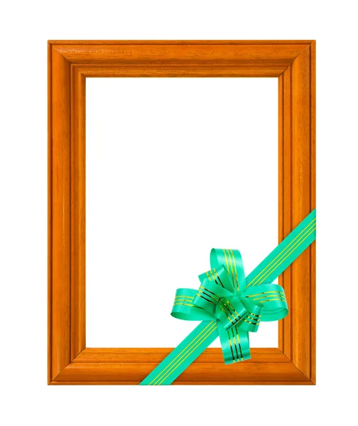 Frame and bow — Stock Photo, Image
