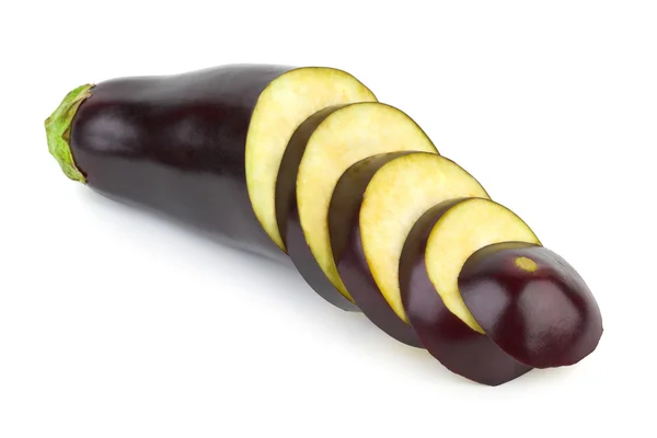 Chopped eggplant — Stock Photo, Image