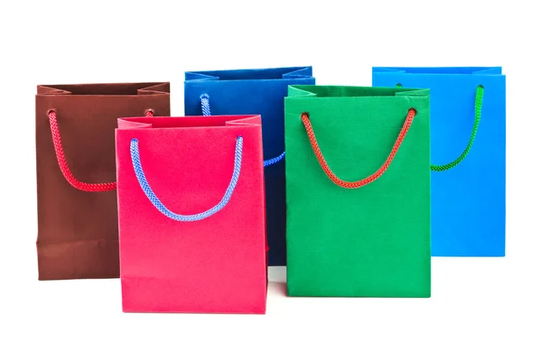 多彩多姿的购物袋 — 图库照片