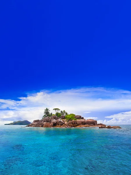 Seyşel Adaları, tropik ada — Stok fotoğraf