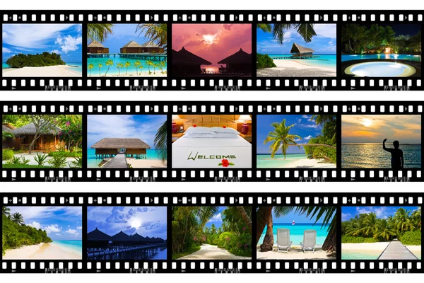 Frames of film - nature and travel (my photos) Royalty Free Stock Photos