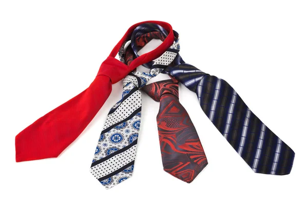 Four necktie — Stock Photo, Image