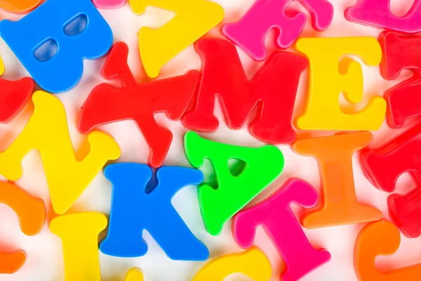 Multicolored letters — Stock Photo, Image