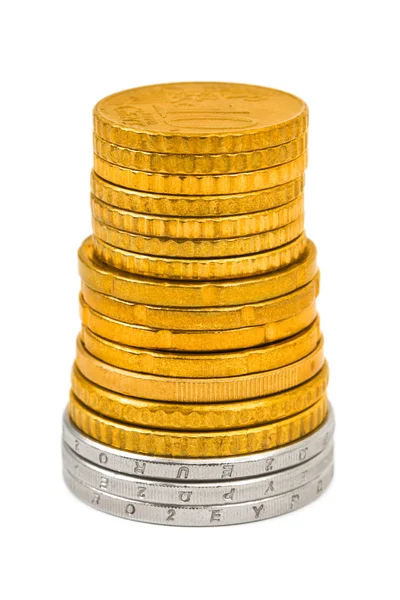 Pila de monedas —  Fotos de Stock