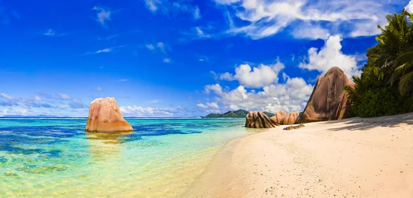 Beach Source d 'Argent en Seychelles —  Fotos de Stock