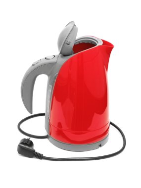 Electric kettle - isolated on white background clipart