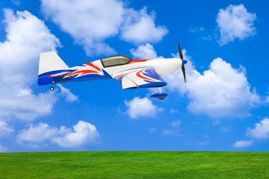 RC plane clipart