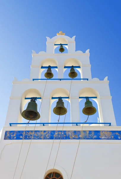 stock image Santorini belltower (Oia), Greece