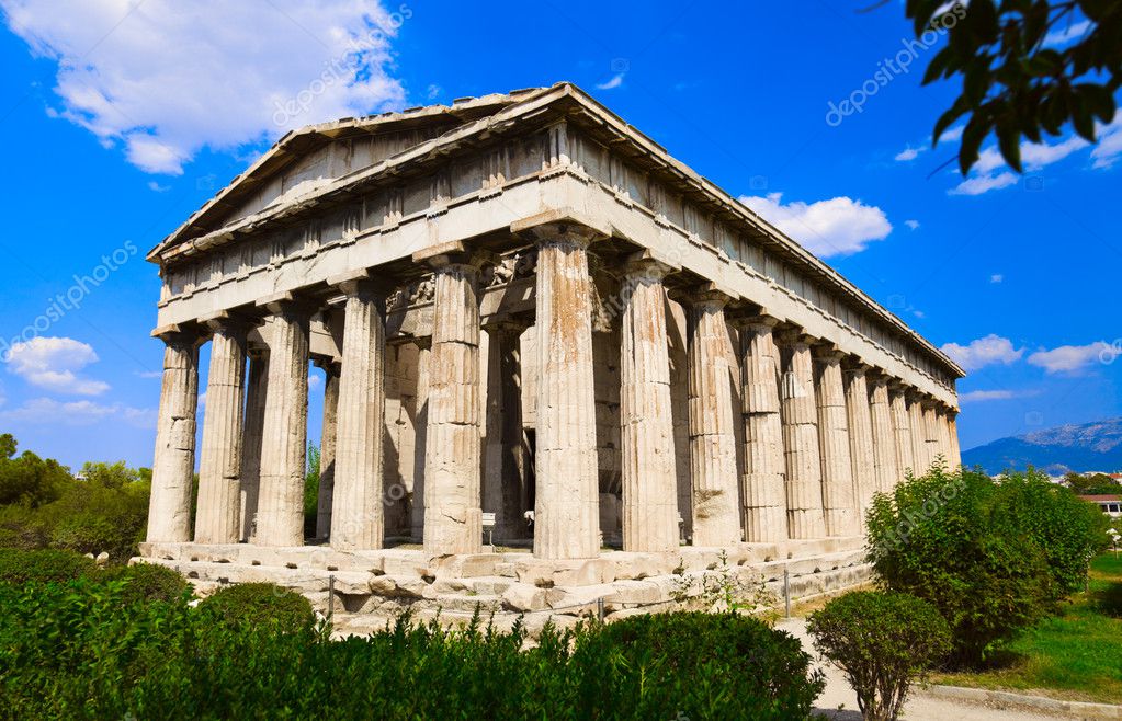 Ancient Agora at Athens, Greece Stock Photo by ©Violin 5036171