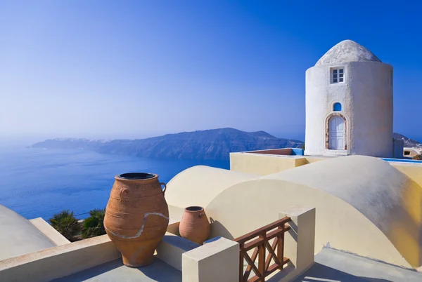 Santorini View - Греция — стоковое фото