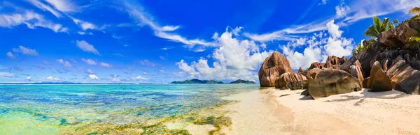 stock image Beach Source d'Argent at Seychelles