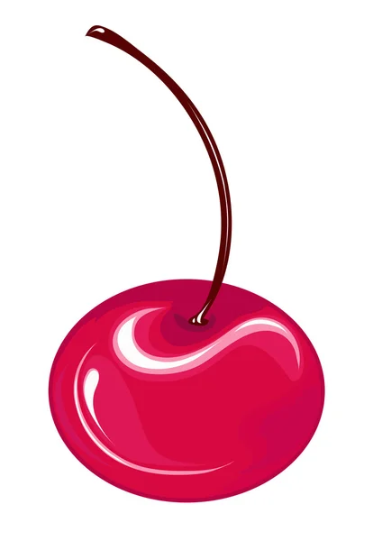 Cherry uno — Vettoriale Stock
