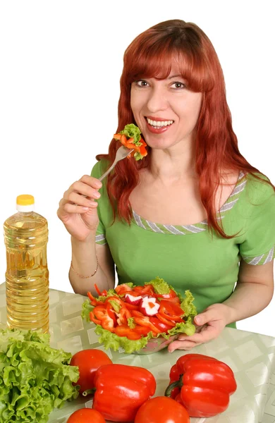 Dieet salade — Stockfoto