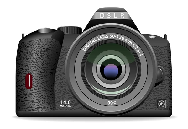 Dijital SLR fotoğraf makinesi — Stok Vektör