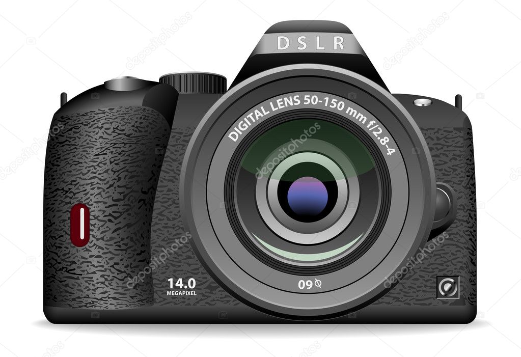 DSLR photo camera