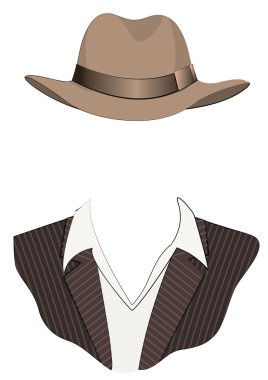 Fashion clothes for template clipart