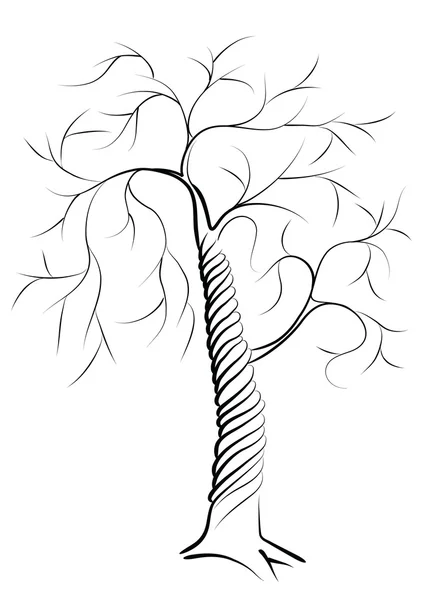 Ağaç .vector — Stok fotoğraf