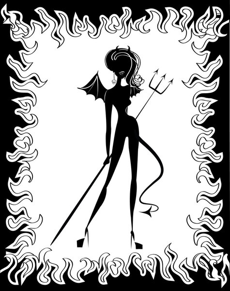 Женщина дьявол и огонь
.