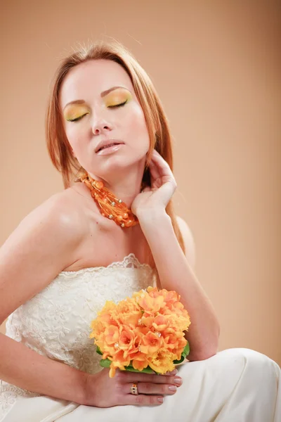 Smyslné nevěsty — Stock fotografie