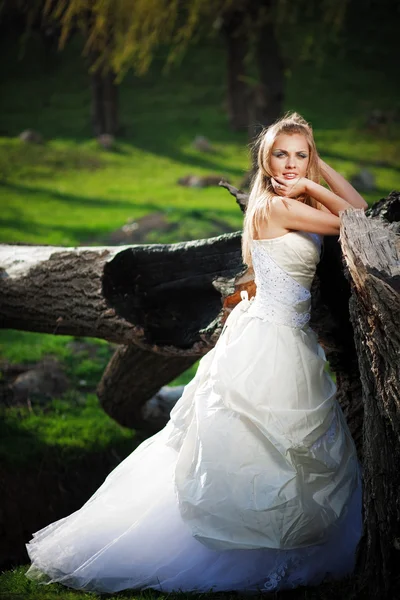 Lesní nevěsta — Stock fotografie