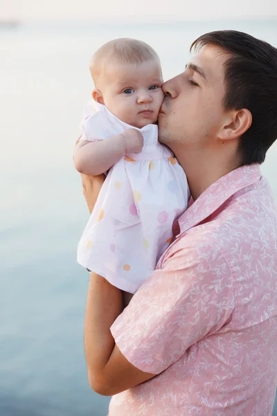Padre con bambino — Foto Stock