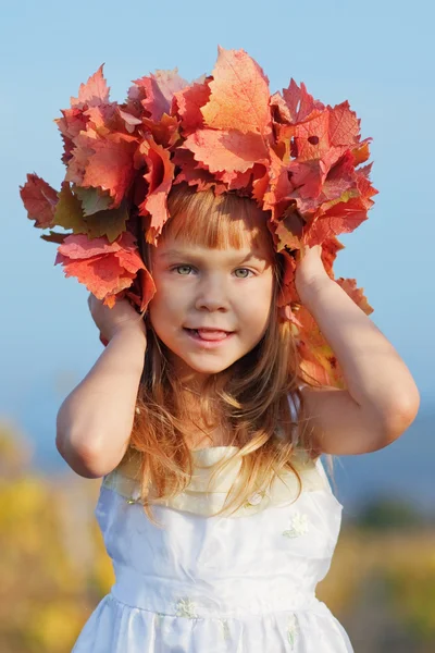 秋季儿童 — 图库照片