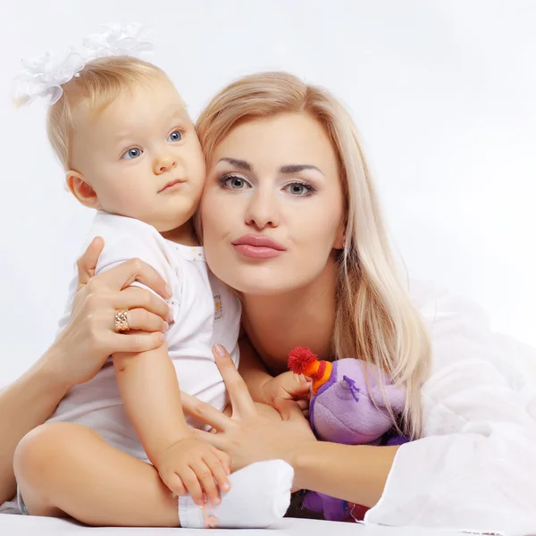Mamma med barn — Stockfoto