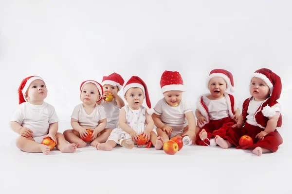 Natal bebês — Fotografia de Stock