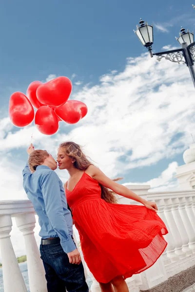 Romantiska engagemang — Stockfoto