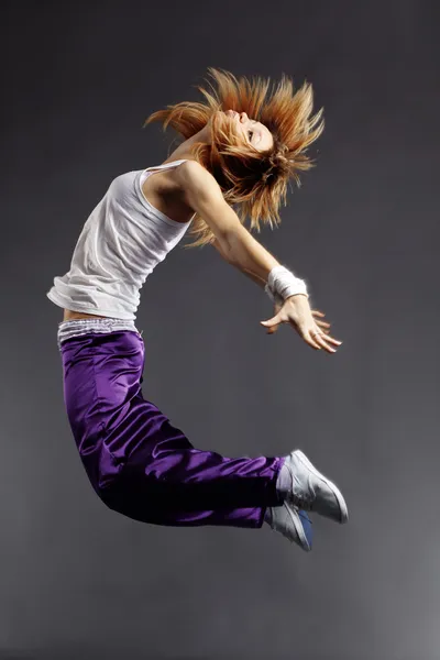 Bailarina de hip-hop — Foto de Stock