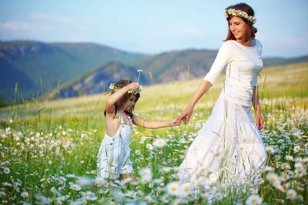 stock image Happy mother with her child