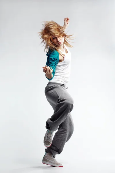 Dançarino de hip-hop — Fotografia de Stock