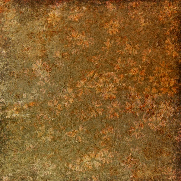 Alte Blumenpapier-Texturen — Stockfoto