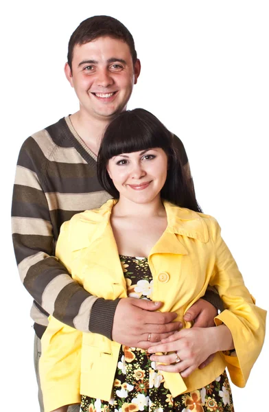 Ευτυχισμένο νεαρό ζευγάρι — Φωτογραφία Αρχείου