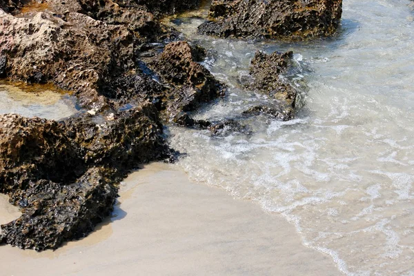 Rocks at the sea coast — Stock Photo, Image