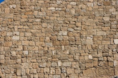 Ancient stone wall texture clipart