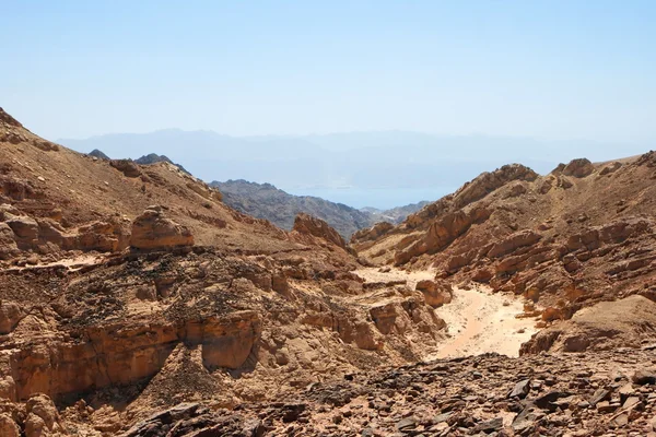 Paisaje rocoso del desierto — Foto de Stock
