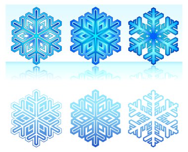 Snowflakes clipart